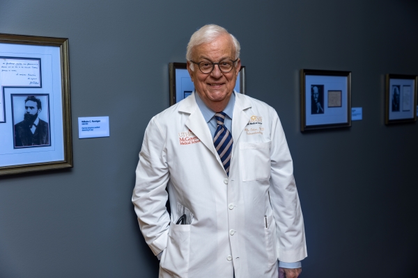 Atilla Ertan, MD, will be featured this spring by World Journal of Gastroenterology for his academic contributions. (Photo by David Sotelo/UTHealth Houston)